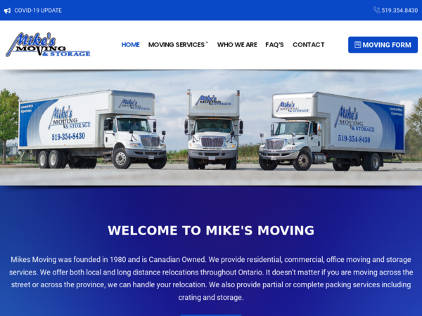 Mike's Moving & Storage (Chatham) Ltd