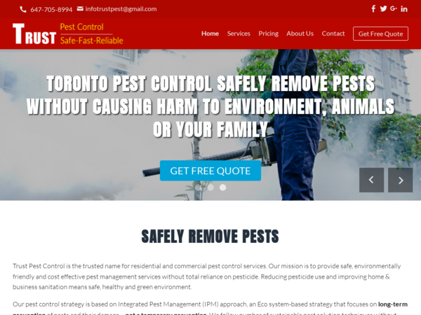 Trust Pest Control