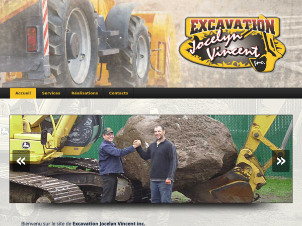 Excavation Jocelyn Vincent Inc.